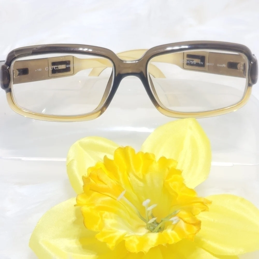 GUCCI GG 2475/S BROWN FRAME LENSES PRESCRIPTION